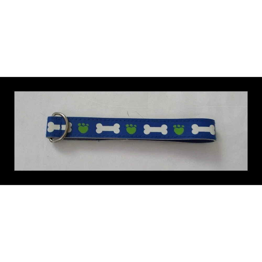 Build A Bear Workshop Blue Bones & Pawprints Collar